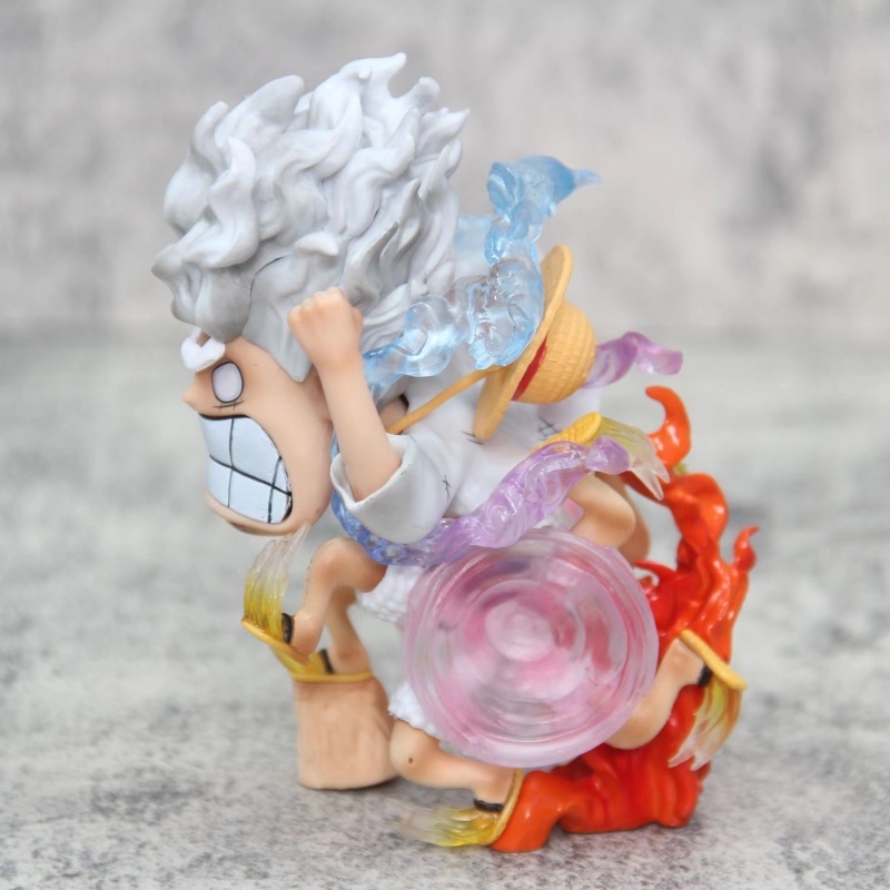 Mô Hình Nhân Vật Luffy Gear 5 Trong Phim Hoạt Hình One Piece