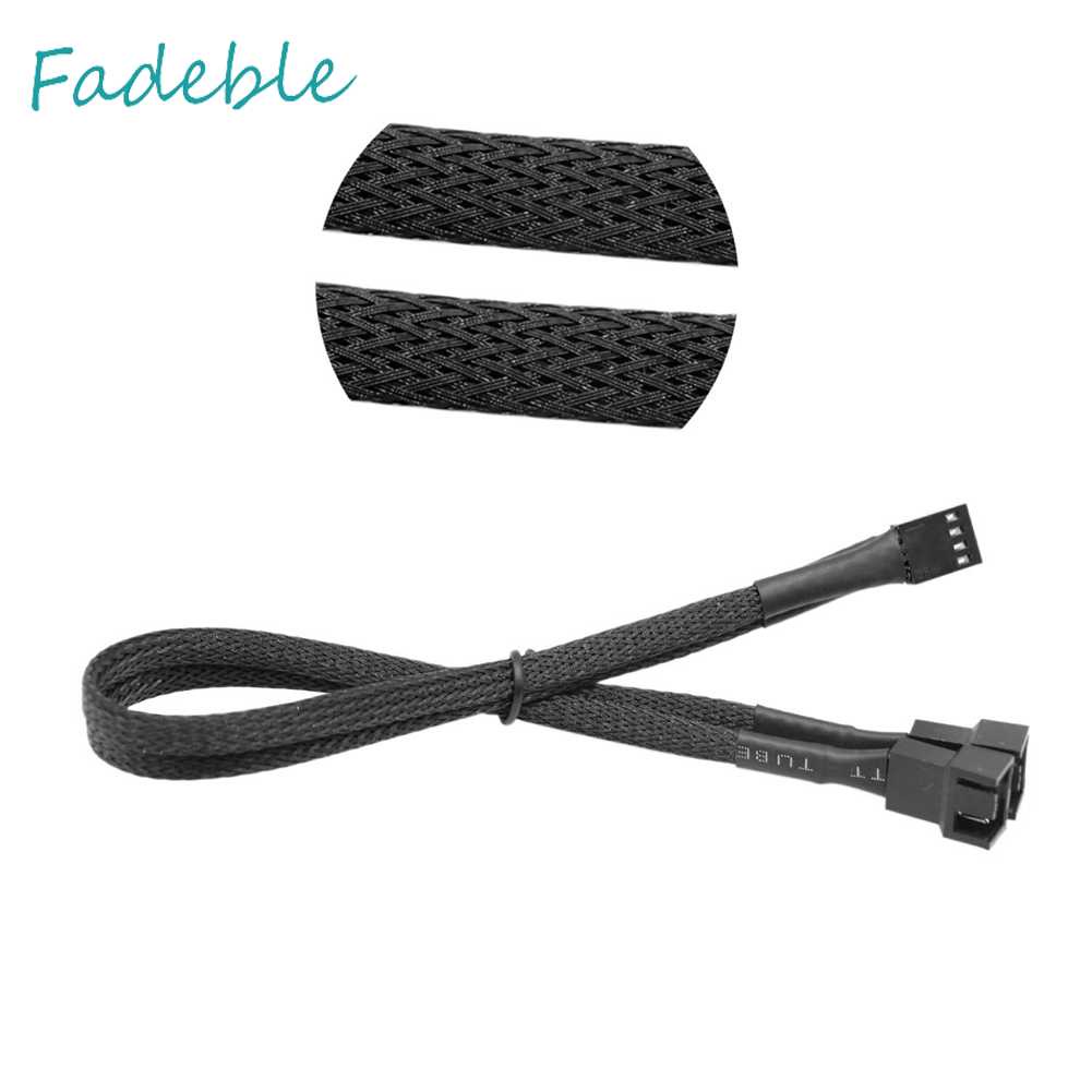 Cáp Nối Dài Quạt Tản Nhiệt CPU Máy Tính PC / Vỏ Sò 30cm 4 Pin