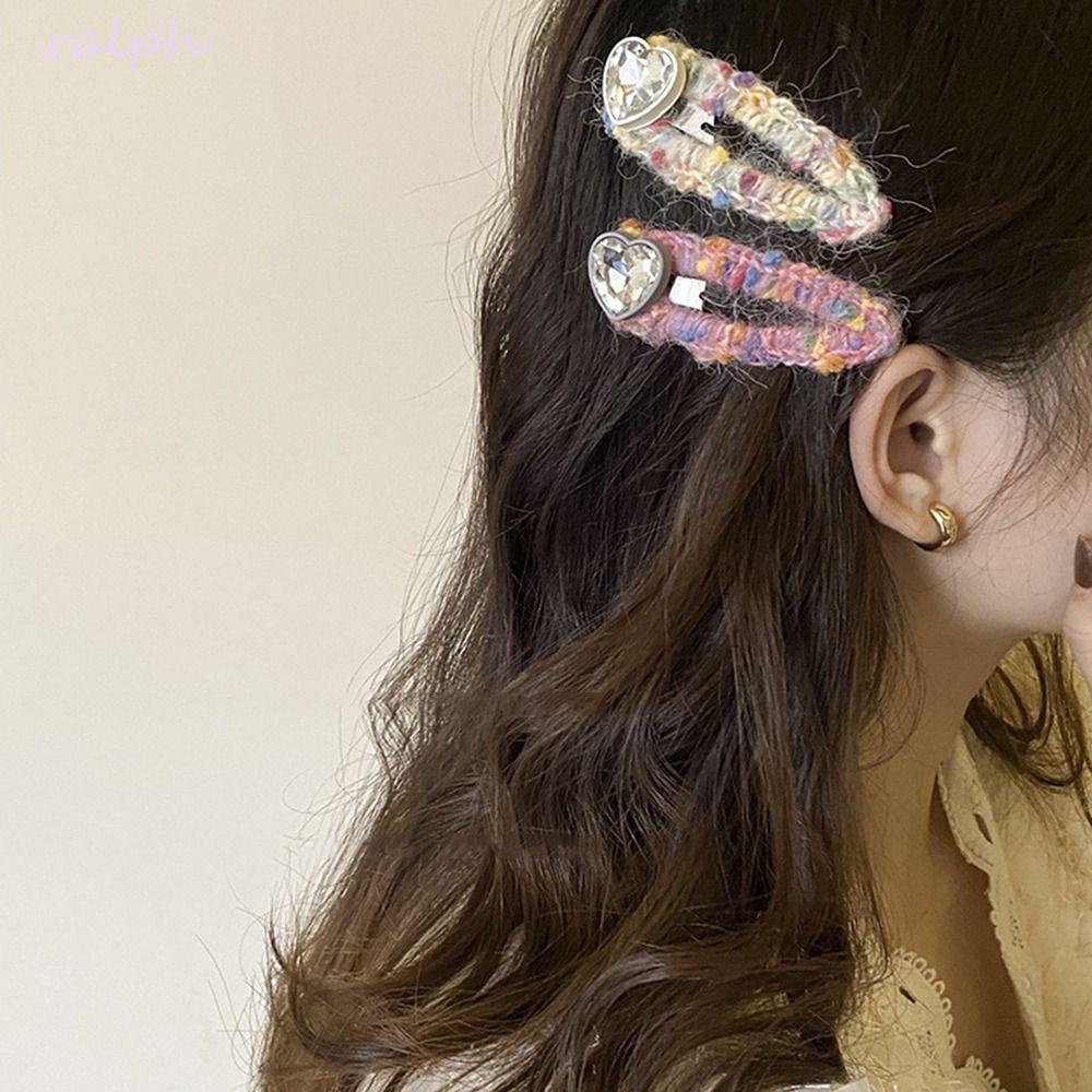 Kẹp Tóc Phủ Lông Phong Cách Retro Đơn Giản Tinh Tế Cho Nữ