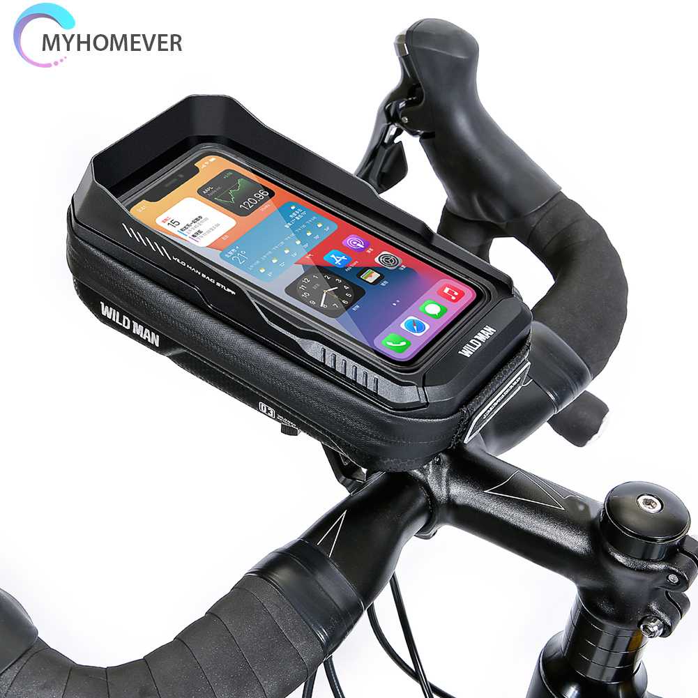 Túi Đựng Điện Thoại Gắn Tay Lái Xe Đạp Bằng EVA Cứng Chống Thấm Nước