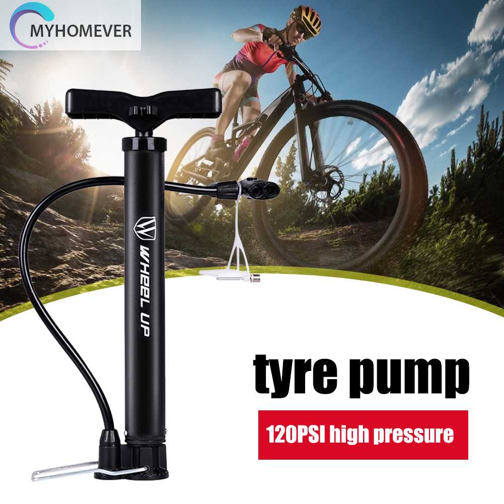 Máy Bơm Lốp Xe Đạp 120psi Cho Van Presta Mỹ / Presta