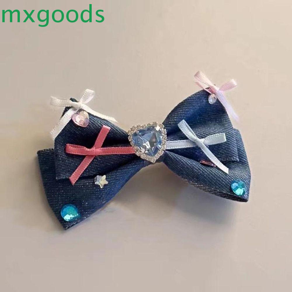 Kẹp Tóc Hình Nơ / Trái Tim Xinh Xắn Cho Bé Gái Y2k|Kẹp Càng Cua Chất Liệu Hợp Kim Cho Nữ