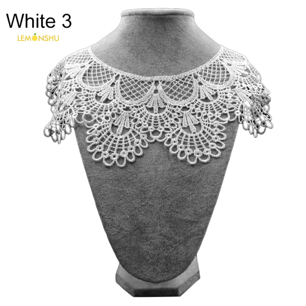 Dây Ren Hoa Trang Trí Cổ Áo