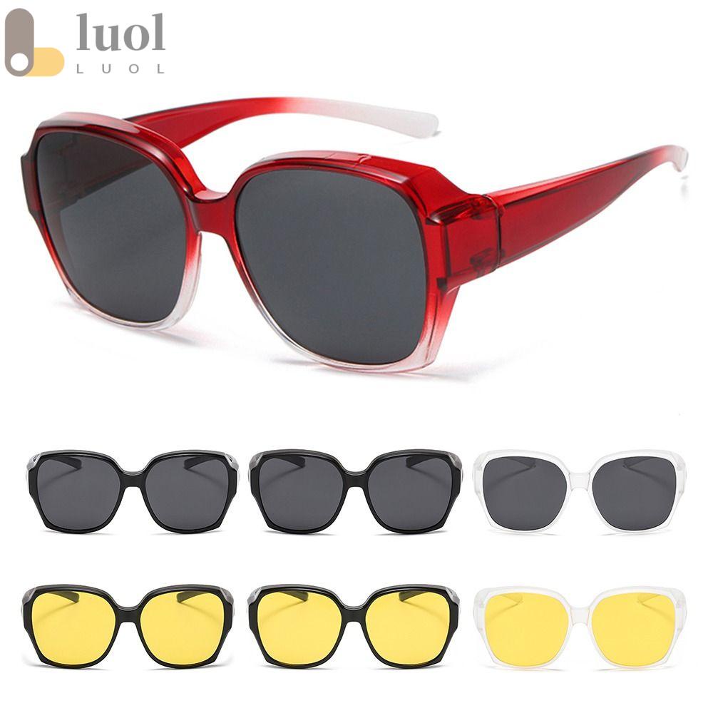 Luol Kính Mát Gọng Vuông Chống Nắng Hợp Thời Trang