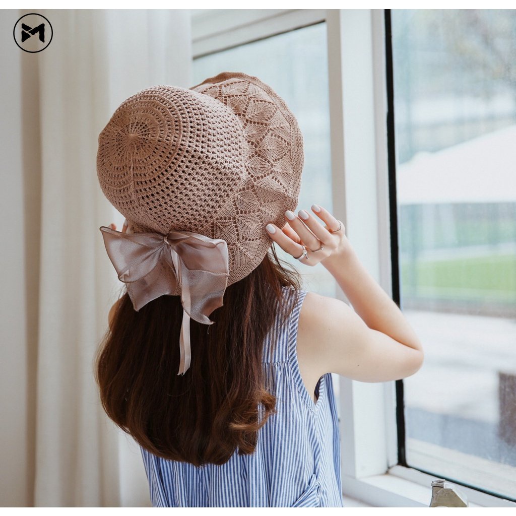 Nón Tai Bèo Chống Nắng Đi Biển Gấp Gọn Được Mẫu Mới 2023 Cho Nữ