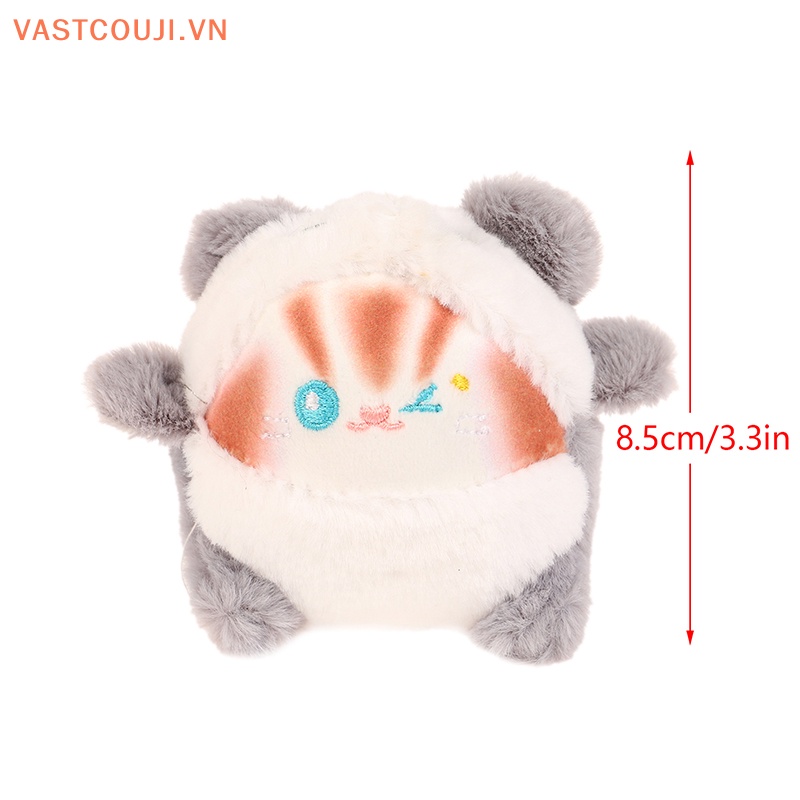 Móc Khóa Hình Mèo Nhồi Bông Đáng Yêu