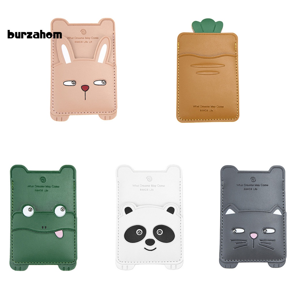 Ốp Điện Thoại Có Ngăn Đựng Thẻ Họa Tiết Hoạt Hình Dễ Thương