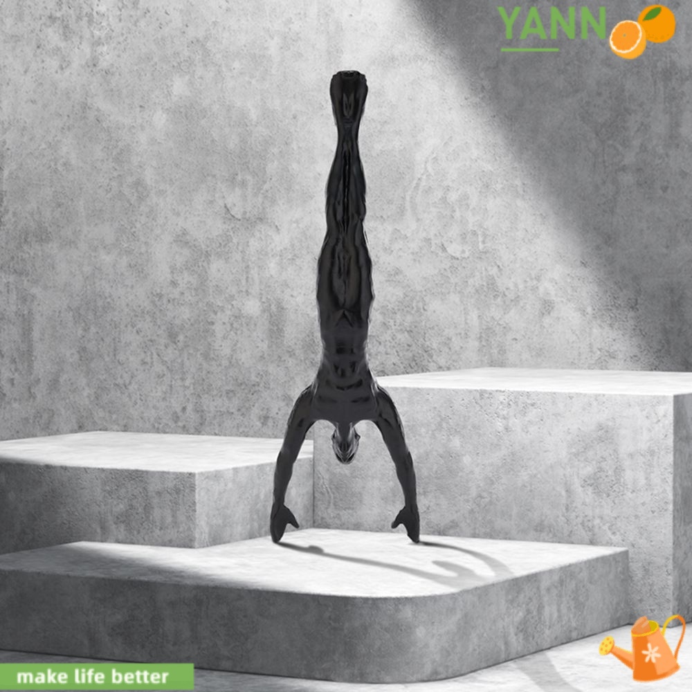 Yan1 Bức Tượng Điêu Khắc Bằng Tay Đơn Giản Trang Trí Phòng Khách