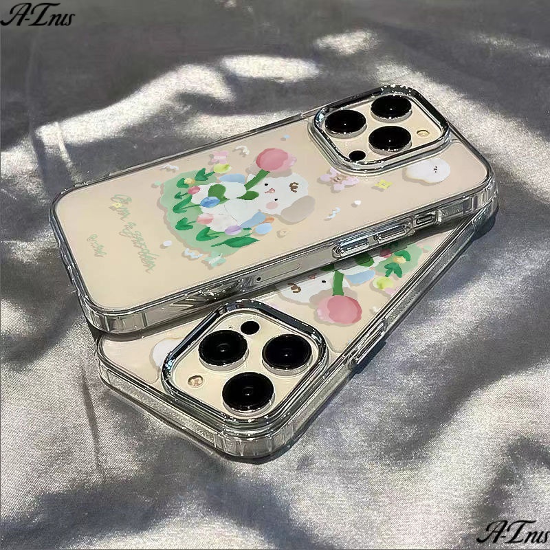 ✅Ốp Điện Thoại Mềm Chống Sốc Họa Tiết Chú Cún Đáng Yêu Cho Iphone 127 814 Pro 1311 plus