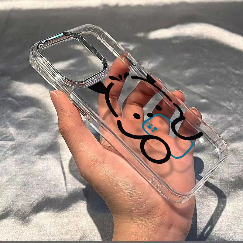 ✅Ốp Điện Thoại Mềm Chống Sốc In Hình Cún Dễ Thương Cho Iphone 8 11iPhone12max 14pro 713plus