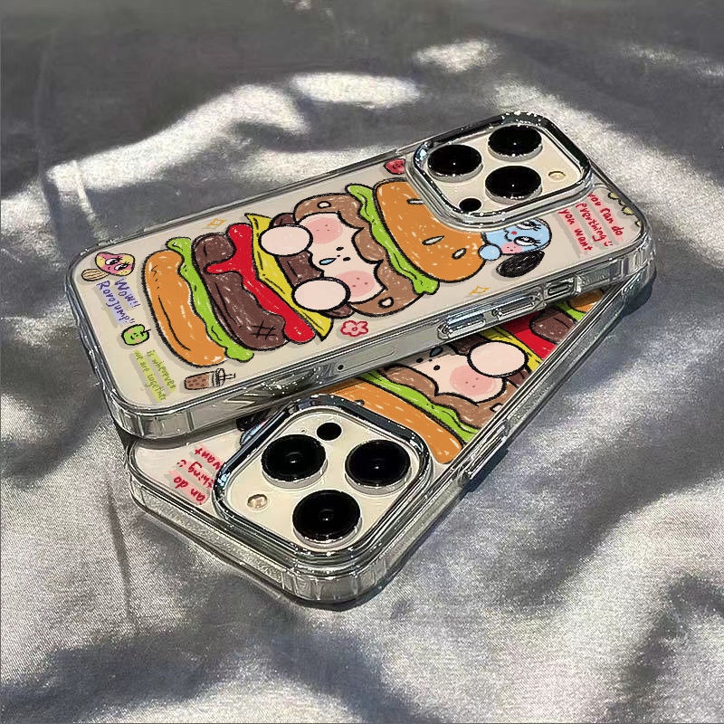 ✅Ốp Điện Thoại Mềm Chống Sốc In Họa Tiết Graffiti Cho Iphone 13 Plus 8 14 Pro Max 11 12 7