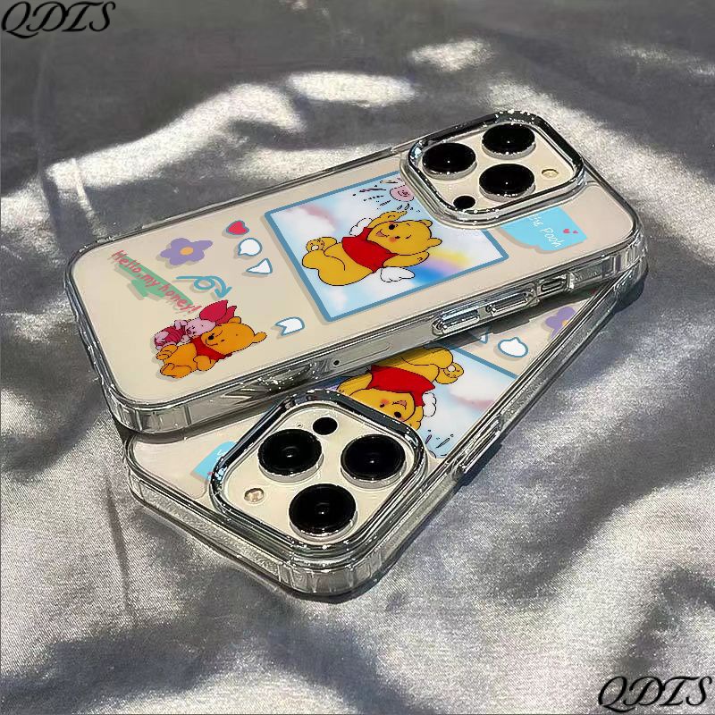 ✅Ốp Điện Thoại Mềm Hình Winnie the Pooh Chống Sốc Cho Apple Iphone 71114pro 8Plus 12 13 / 1EZ7