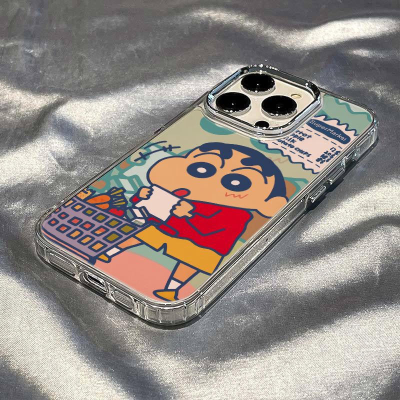 ✅Ốp Điện Thoại Mềm Chống Sốc Hình Shin-Chan MC0D Cho iPhone12xs13 14promaxplus Apple 8 711