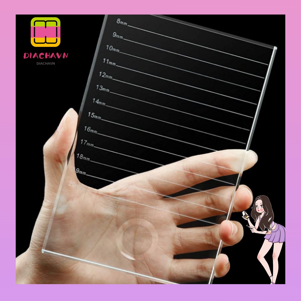 Mascara Chuốt Mi Cong Vút Và Dài Hơn|Giá Đỡ Lông Mi Giả Bằng Acrylic Tiện Dụng