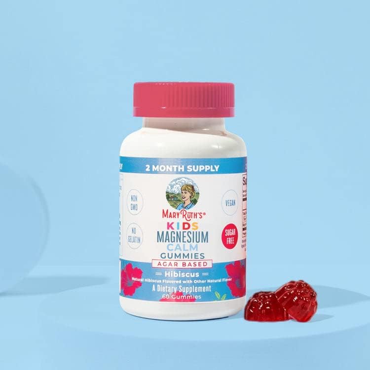 Kẹo Dẻo Magie Calm Cho Trẻ Em Mary Ruth's Kids Magnesium Calm Gummies 60 viên