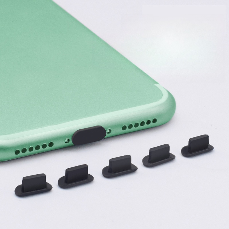 Nút Bịt Cổng Sạc Type-C Chống Bụi Chống Oxy Hóa Bằng Silicon Cao Cấp Cho iPhone