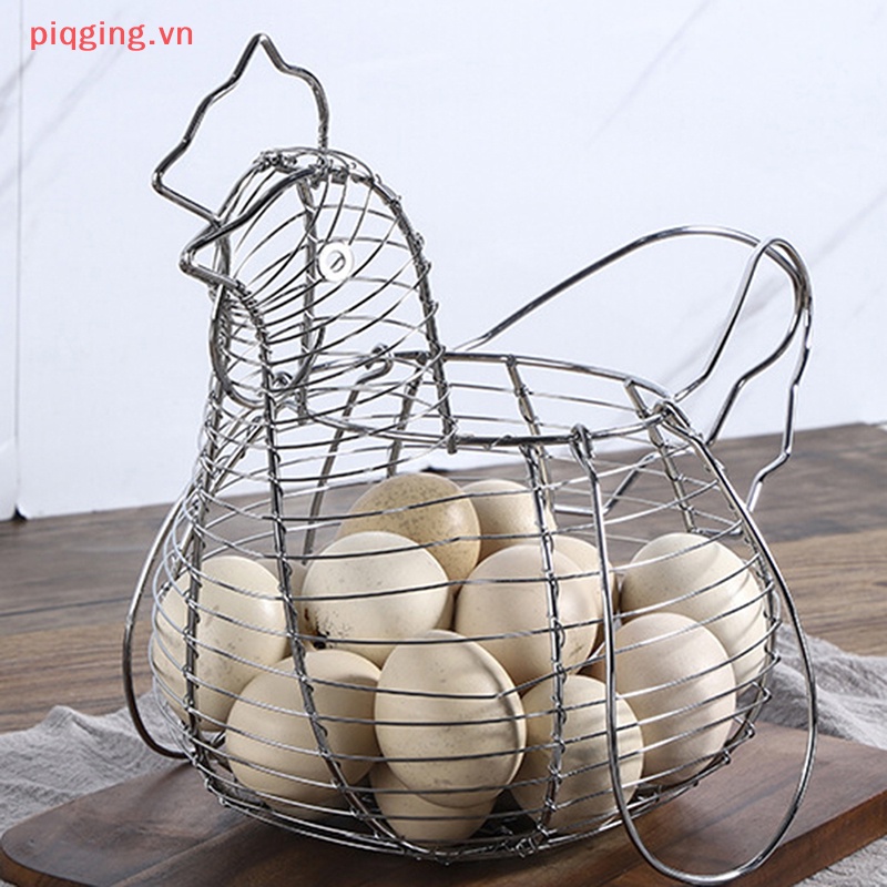 Giỏ Đựng Trứng Gà Hình Gà Con Tiện Dụng