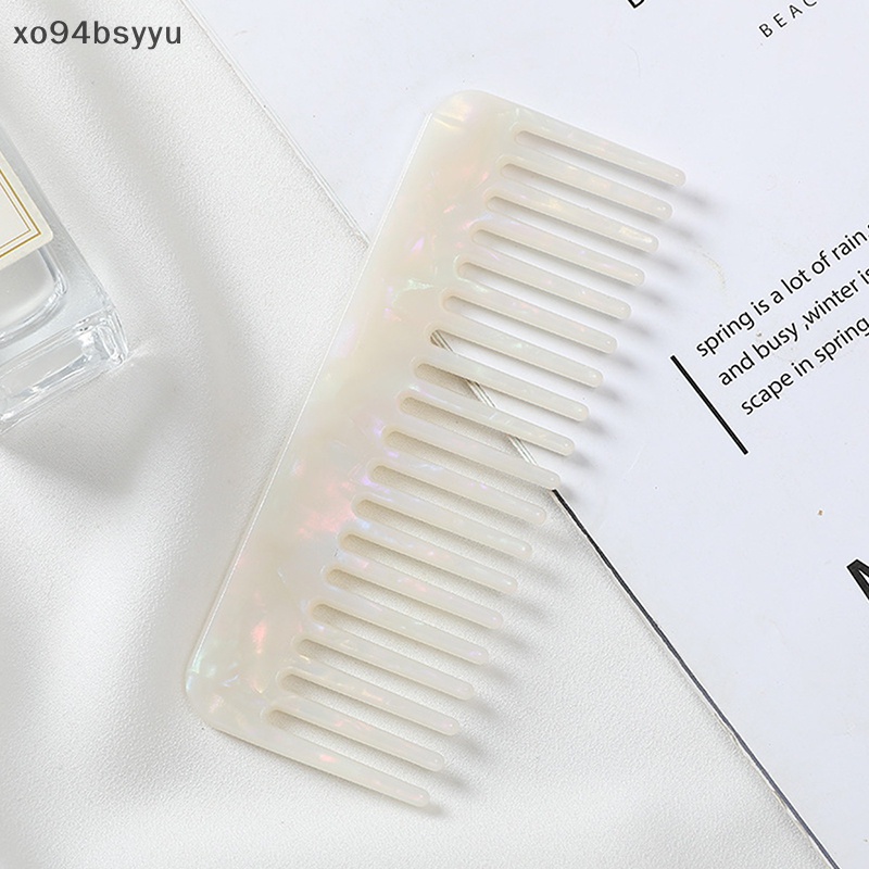 1 Lược Chải Tóc xo94bsyyu Tạo Kiểu Tóc Acetate Nhiều Màu Sắc Phong Cách Hàn Quốc