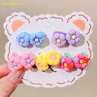Set 10 Dây Cột Tóc Co Giãn Dễ Thương Cho Bé Gái