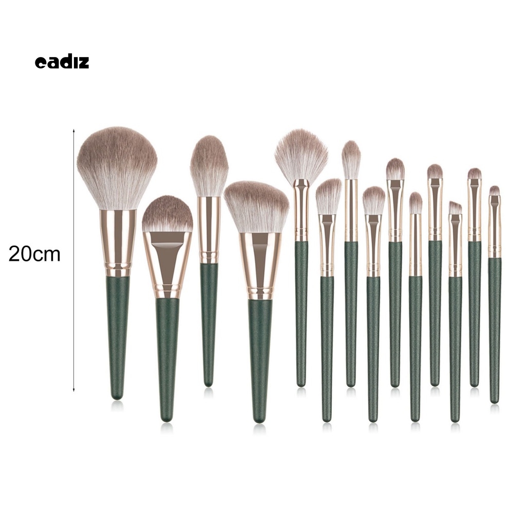 Set 14 Cọ Trang Điểm Mềm Mịn Dễ Vệ Sinh An Toàn Cho Da