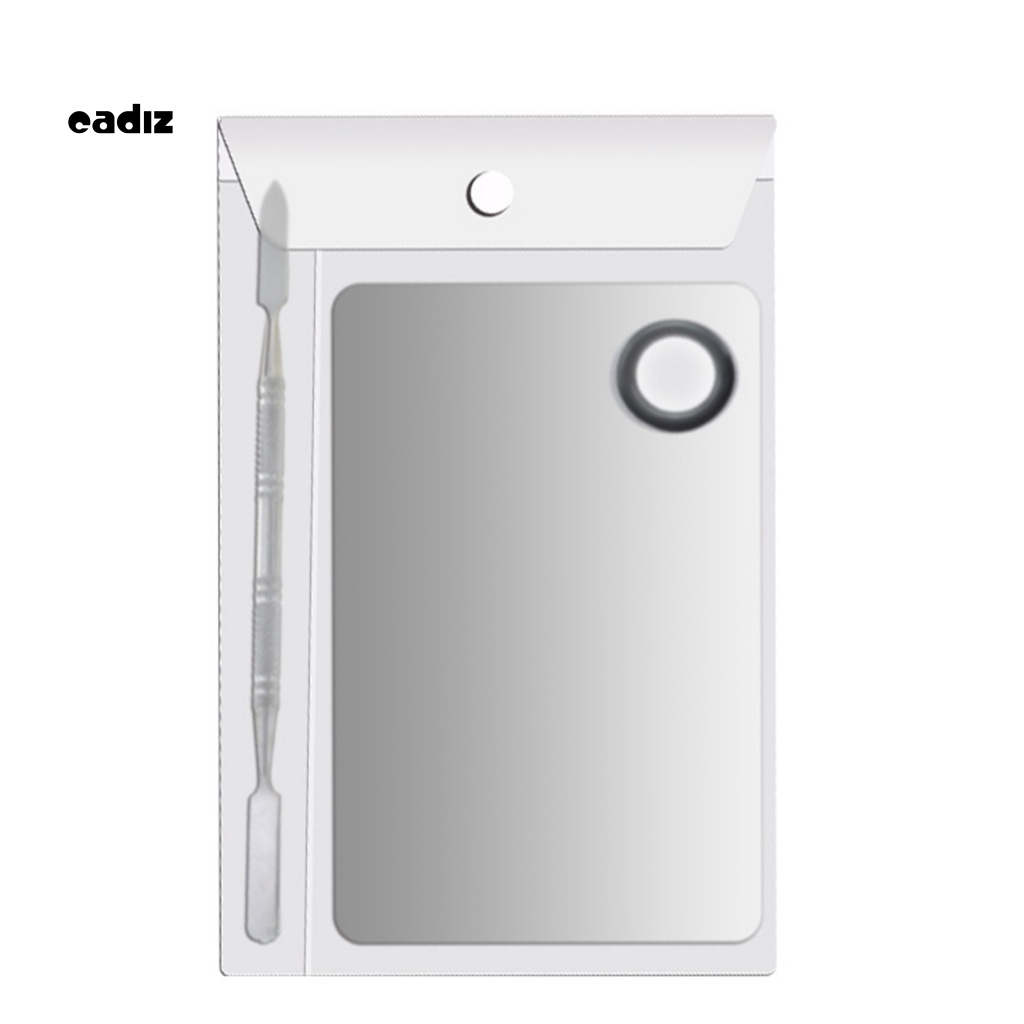 Bảng Trộn Màu Trang Điểm Bằng Thép Không Gỉ Nhiều Hình Dạng Đa Năng