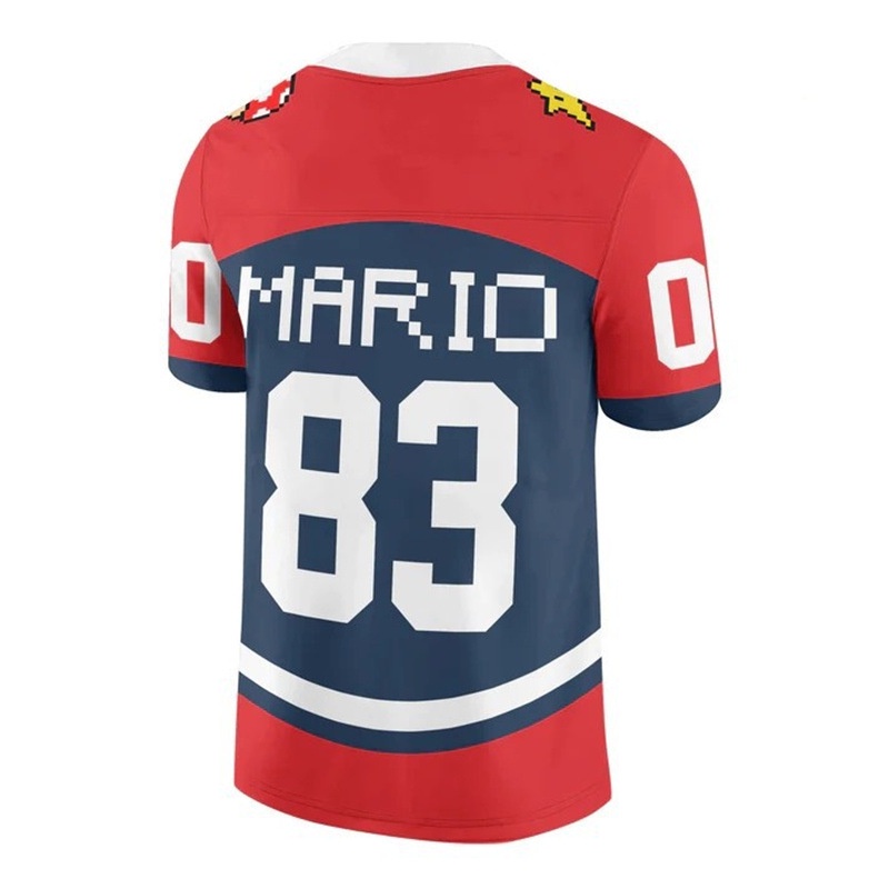 Áo Thun Tay Ngắn In Hình Super Mario Bros 3D Thời Trang Cho Cả Gia Đình