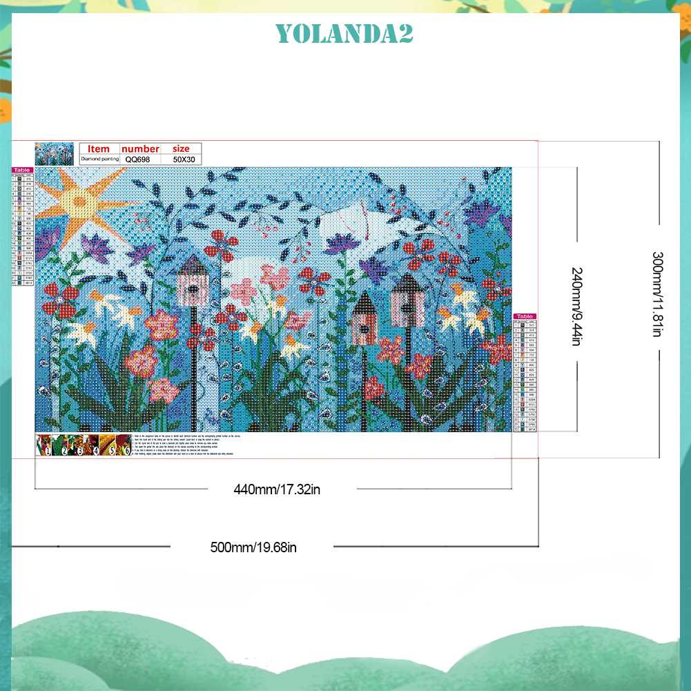 Tranh Đính Đá Kim Cương Toàn Bộ 5D DIY Hình Vẽ Hoa Trang Trí Nhà Cửa