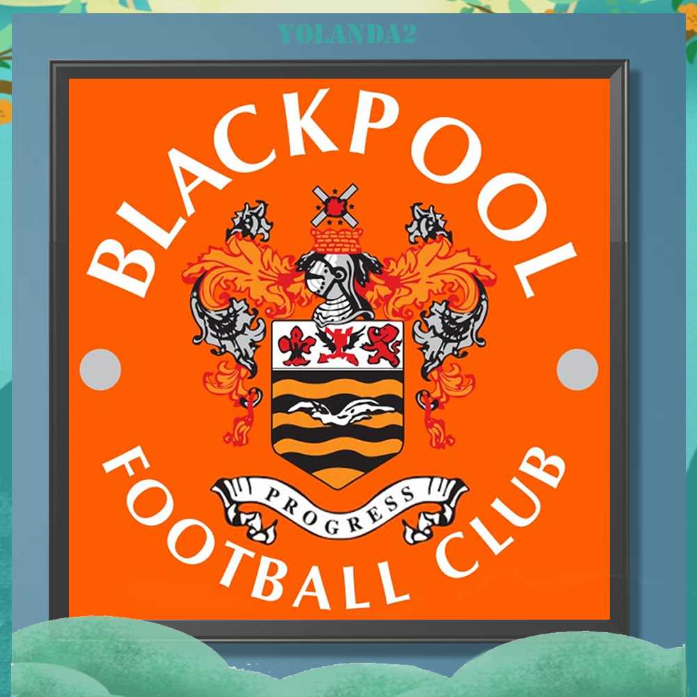 Tranh Đính Đá 5D Tự Làm Hình Blackpool Phụ Kiện Trang Trí Nghệ Thuật Thủ Công