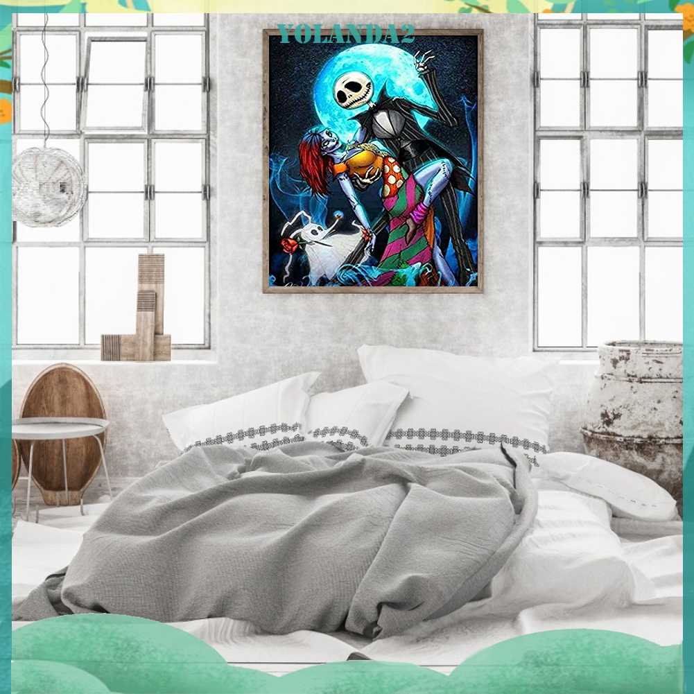 Tranh Đính Đá Kim Cương Toàn Bộ 5D DIY Hình Vẽ Vũ Công Đêm