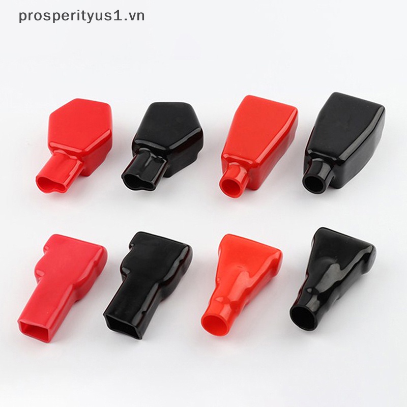 1 Cặp Đầu Bọc Bảo Vệ Cột Cực Tím Và Cần Kẹp Cực Dương [VN]