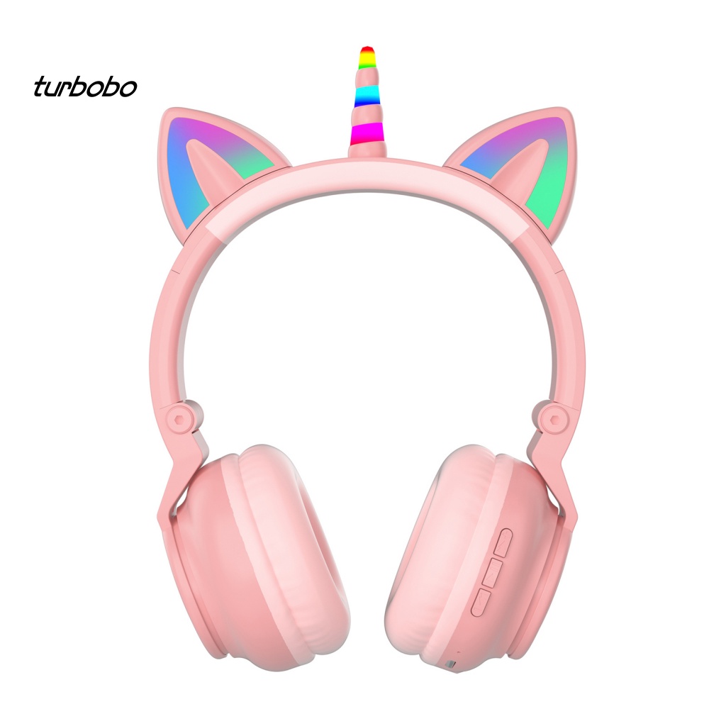 Tai Nghe Không Dây Bluetooth 5.0 Giảm Tiếng Ồn Hình Hoạt Hình Có Thể Điều Chỉnh Âm Lượng