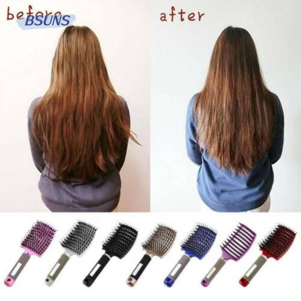 Lược Chải Tóc Gỡ Rối Bằng Sợi Nylon Dành Cho Nữ BSUNS