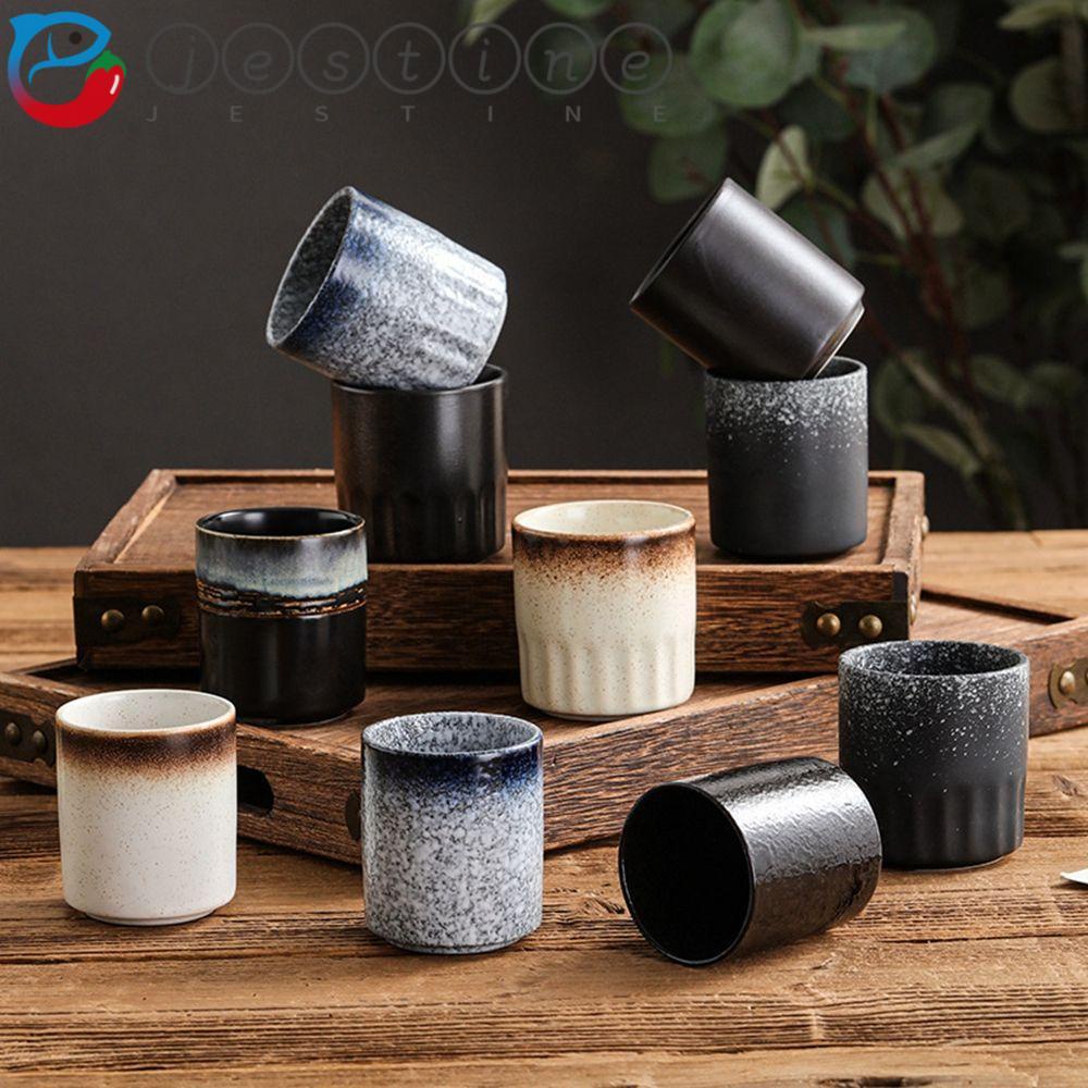 Cốc Uống Trà Bằng Gốm Phong Cách Nhật Bản