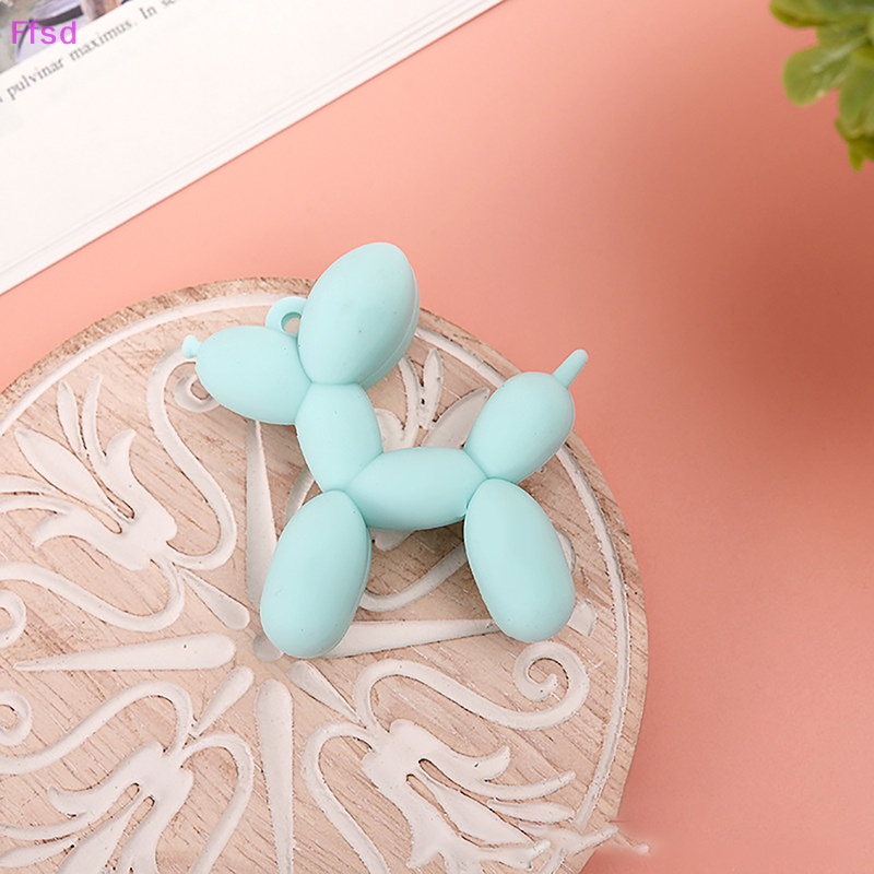 {Ffsd} Móc Khóa Điện Thoại / Chìa Khóa Hình Chú Chó Và Bong Bóng Dễ Thương Thời Trang