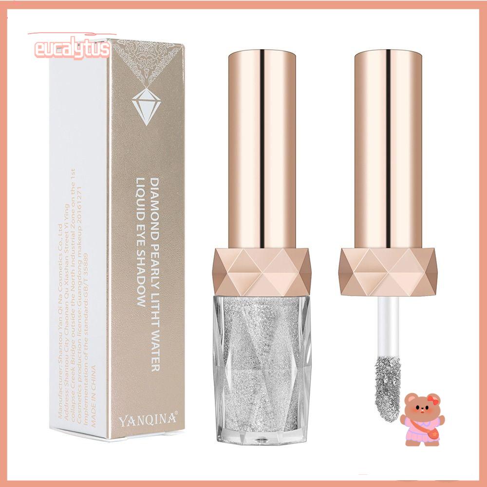 Bộ 2 Phấn Mắt Dạng Lỏng Màu Nhũ Ánh Kim Sáng Bóng Lâu Trôi