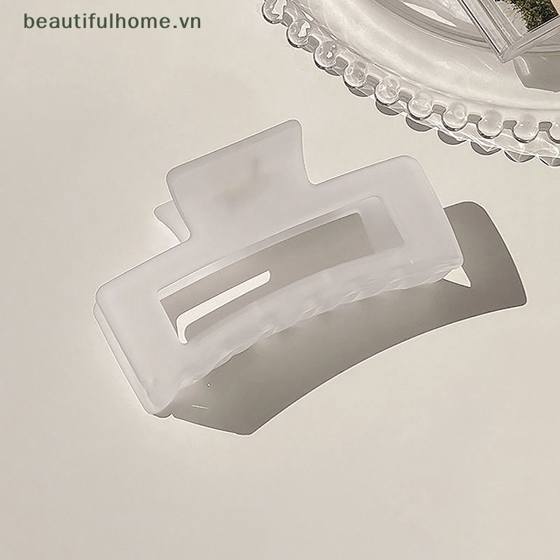 Kẹp Tóc Càng Cua Trong Suốt Thanh Lịch Thời Trang Cho Nữ