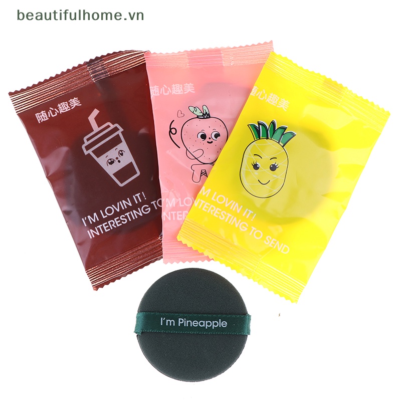 Bộ 5 Mút Trang Điểm Cho Mặt Và Cơ Thể