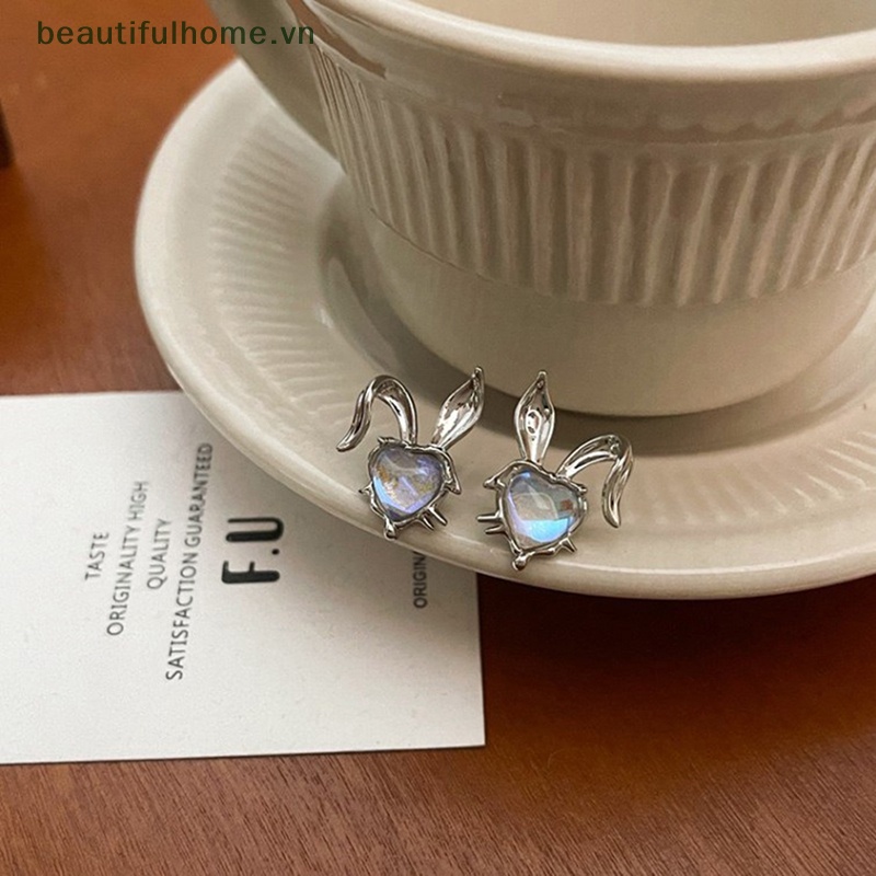 [beautifulhome] Bông Tai Dạng Kẹp Hình Thỏ Thanh Lịch Ngọt Ngào Cho Nữ [beauty]