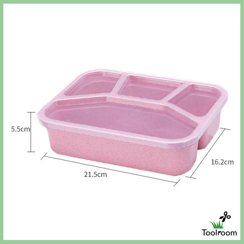 Hộp cơm Có Nắp Chống Tràn Có Thể Tái Sử Dụng Cho Nhà Bếp