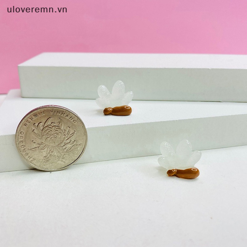 Set 10 San Hô Nhựa Trong Suốt Màu Dạ Quang Trang Trí Nhà Búp Bê