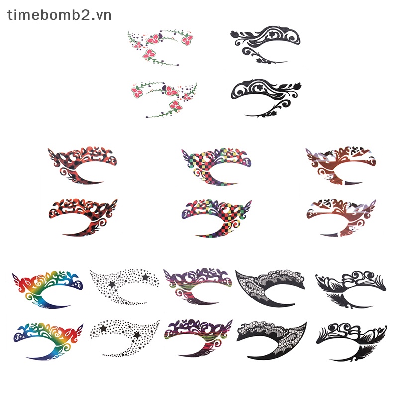 Miếng Dán Chuyển Hình Xăm Tạm Thời Họa Tiết Halloween Độc Đáo