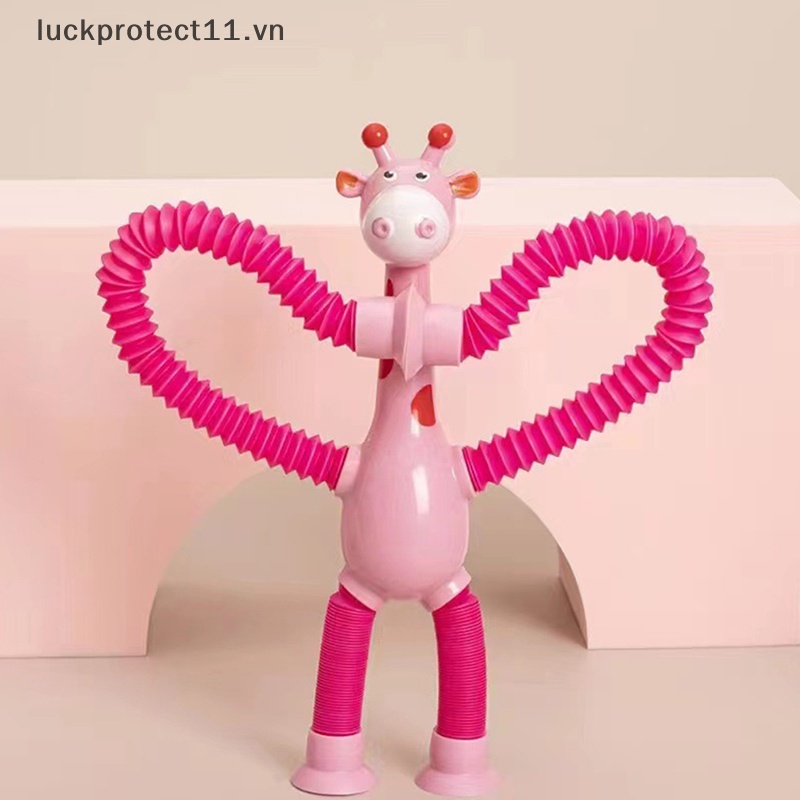 # Dây Cáp 3C &amp; NEW 3C # Đồ Chơi Xếp Hình Hươu Cao Cổ Ống Hút Hoạt Hình Mới Lạ