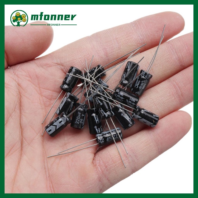 500 Tụ Điện Phân 24 Loại 0.1uf-1000uf