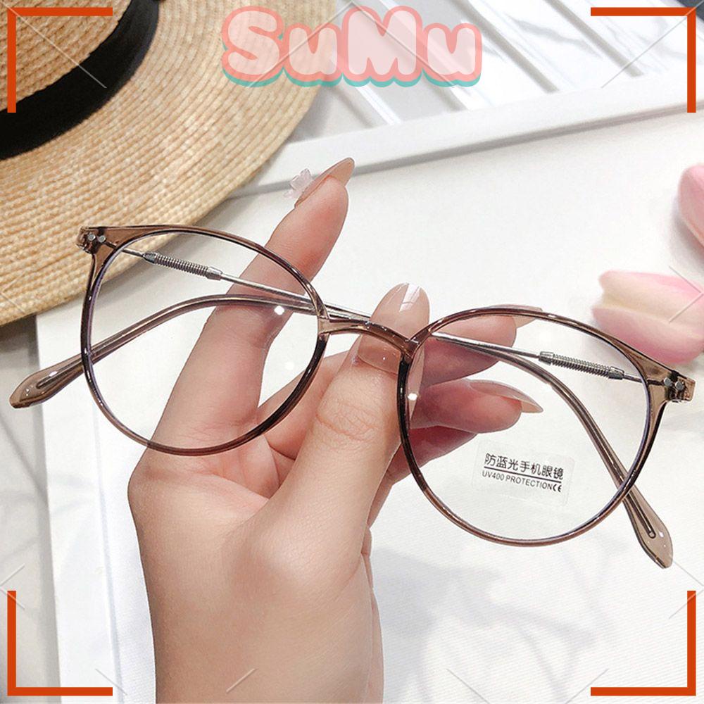 Mắt Kính Gọng Tròn Chống Tia UV Thời Trang