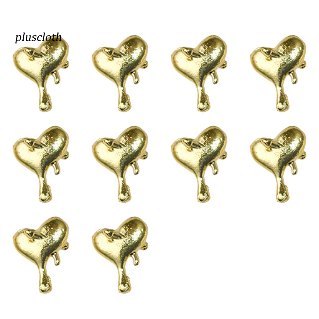 Set 10 Phụ Kiện Trang Trí Móng Tay 3D Nhiều Màu Sắc