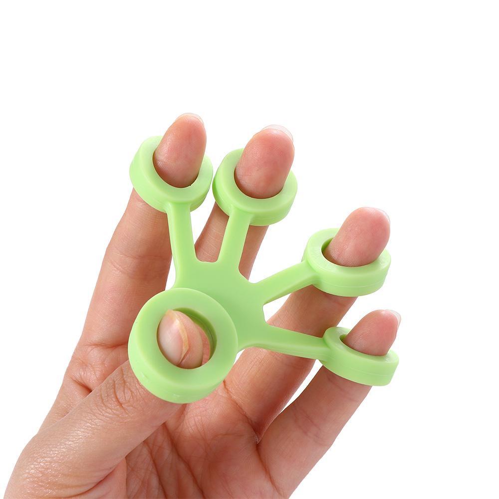 1 Dụng Cụ Luyện Tập Sức Mạnh Ngón Tay Bằng Silicone Tiện Dụng