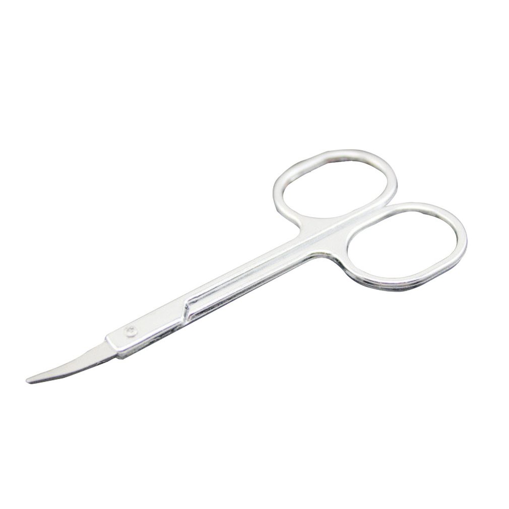Nose Hair Scissors Small Eyebrow Cutter Stainless Steel Makeup Scissors
