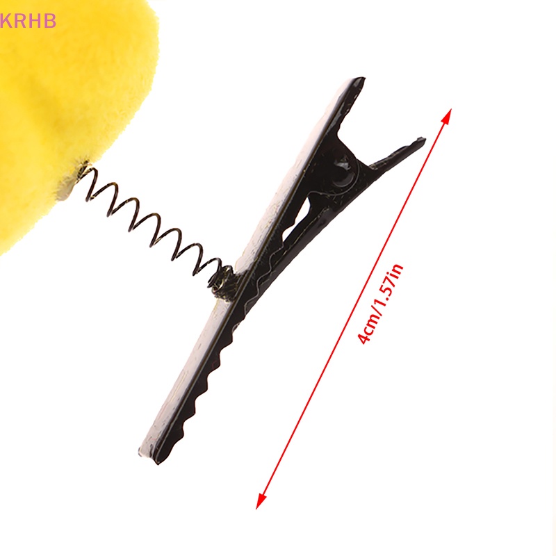 Bộ 5 Kẹp Tóc Hình Thú 3D Dễ Thương Mới