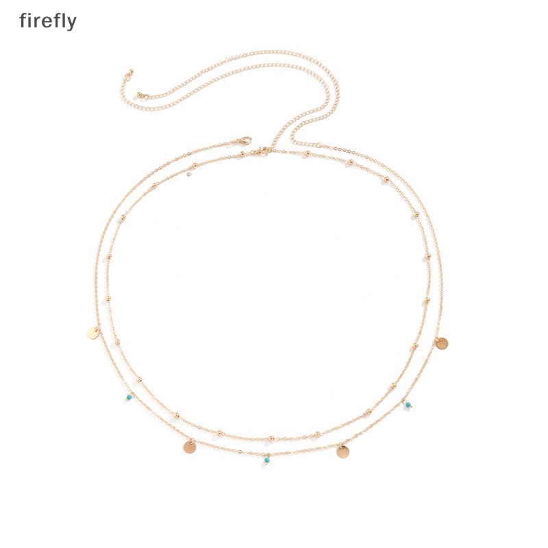 Chuỗi Hạt Đeo Hông Nhiều Lớp Phong Cách Boho Thời Trang Mùa Hè Cho Nữ