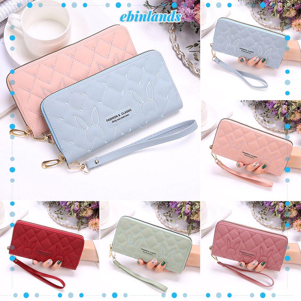 Ví Da Dáng Dài Có Khóa Kéo Phong Cách Châu Âu